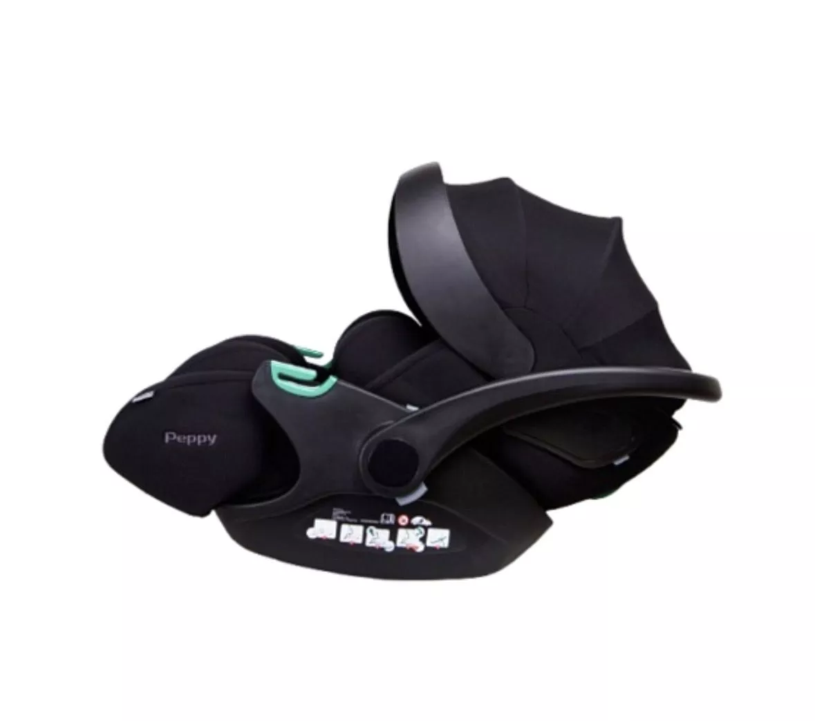 Автолюлька Peppy Verona Black (0-13кг) Автолюлька Peppy Verona Black (0-13кг)