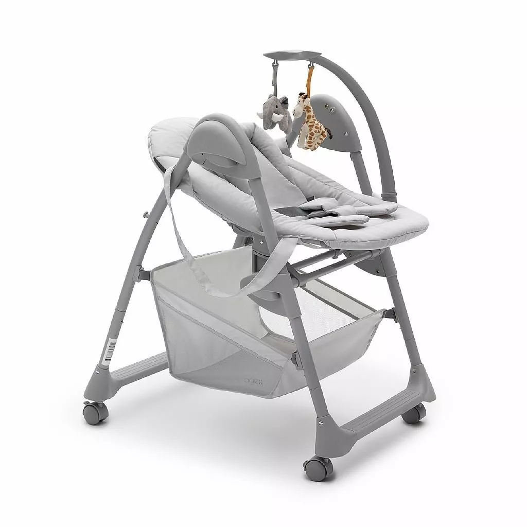  Стульчик для кормления Agex Seat’n Sleep Light Grey 3в1 №5