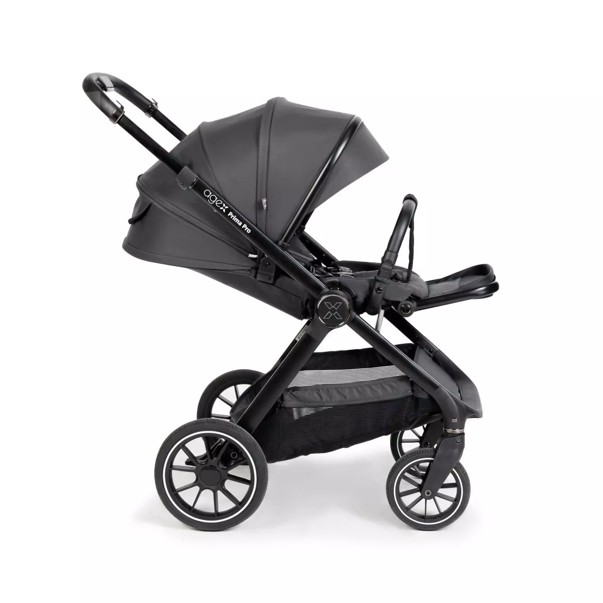 Коляска Agex Prima Pro Midnight Grey 2025 2в1 №29