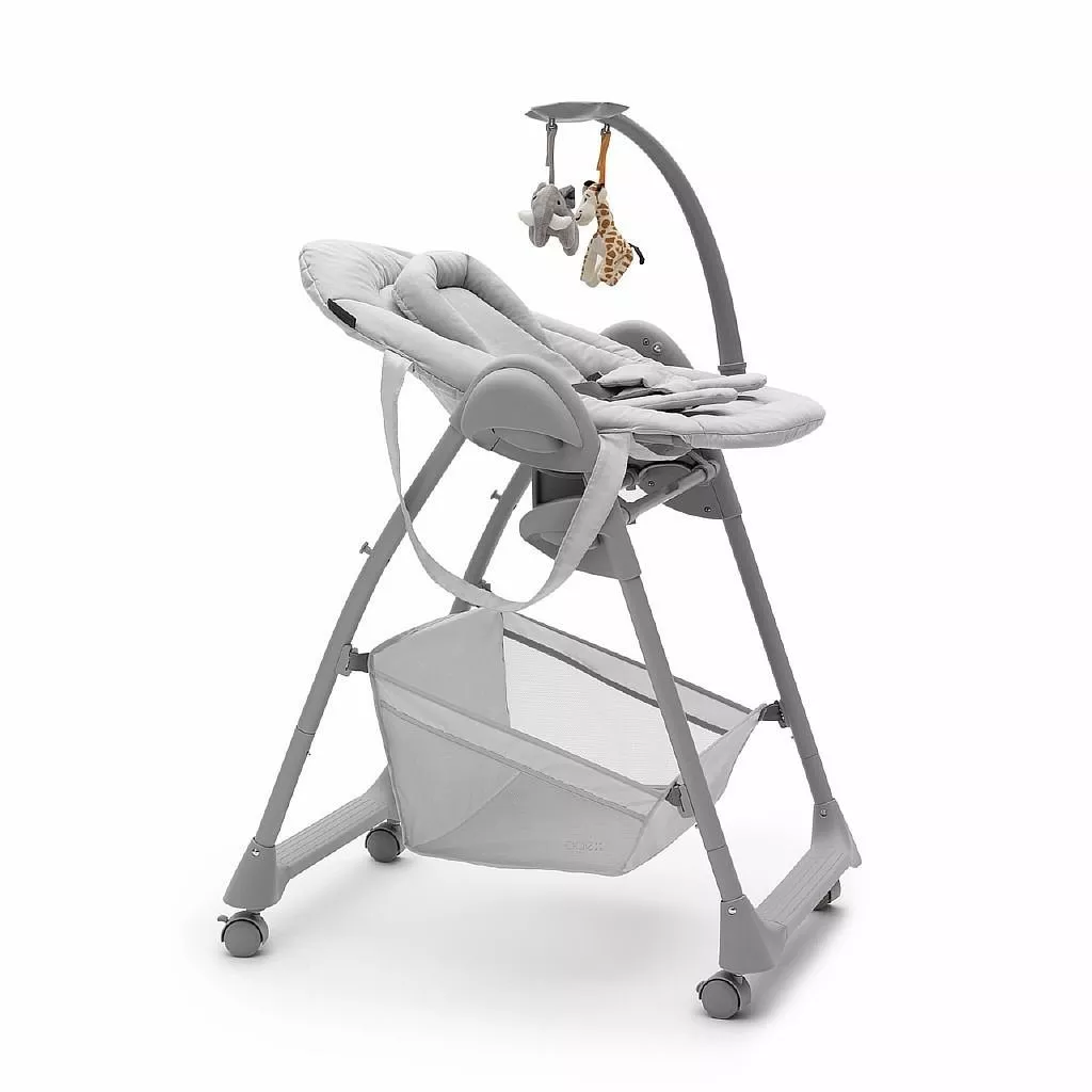  Стульчик для кормления Agex Seat’n Sleep Light Grey 3в1 №3